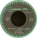 Little Caesar & The Romans : Those Oldies But Goodies (Remind Me Of You) / She Don't Wanna Dance (No More) (7", Single)