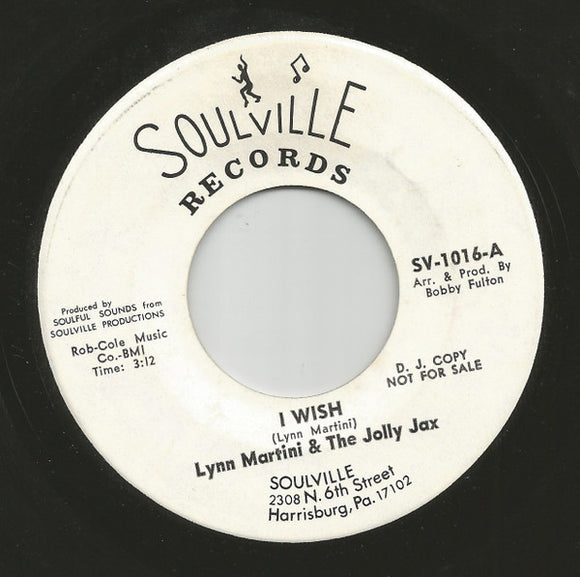 Lynn Martini : I Wish / Now (7