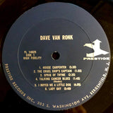 Dave Van Ronk : Inside (LP, Album, Mono, Nav)