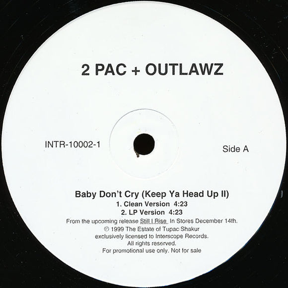 2Pac + The Outlawz : Baby Don't Cry (Keep Ya Head Up II) (12