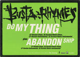 Busta Rhymes : Do My Thing / Abandon Ship (12", Promo)