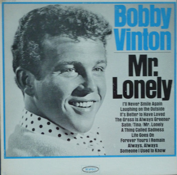 Bobby Vinton : Mr. Lonely (LP, Album, Mono, Pit)