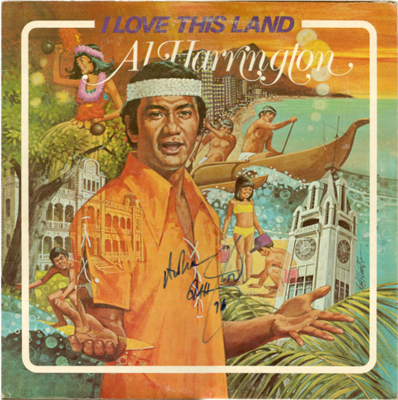 Al Harrington : I Love This Land (LP, Album)