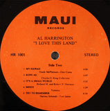 Al Harrington : I Love This Land (LP, Album)