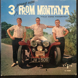 The Three Young Men (From Montana) : Folk Song Favorites (LP, Mono)