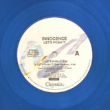 Innocence : Let's Push It (12", Promo, Blu)