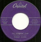 Tommy Sands : The Worryin' Kind / Bigger Than Texas (7", Single)