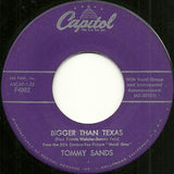 Tommy Sands : The Worryin' Kind / Bigger Than Texas (7", Single)