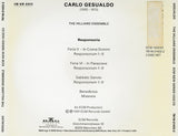 Carlo Gesualdo - The Hilliard Ensemble : Tenebrae (2xCD, Album, RE, RP)