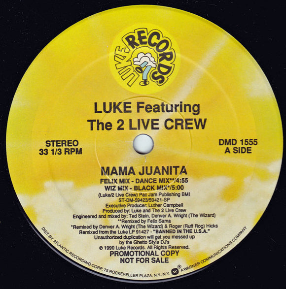 Luke Featuring The 2 Live Crew : Mama Juanita (12