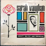 Sarah Vaughan : Sweet, Sultry And Swinging (LP, Album, Mono)