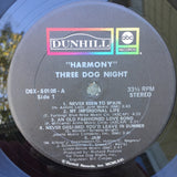 Three Dog Night : Harmony (LP, Album, Tru)