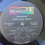 Three Dog Night : Harmony (LP, Album, Tru)