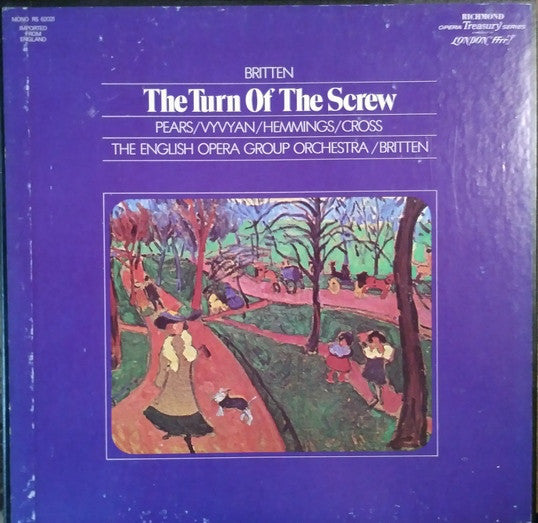 Benjamin Britten, The English Opera Group : The Turn Of The Screw (2xLP, Album, Mono)