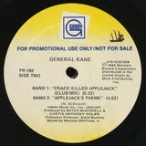 General Kane : Crack Killed Applejack (12", Promo)