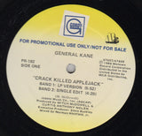 General Kane : Crack Killed Applejack (12", Promo)