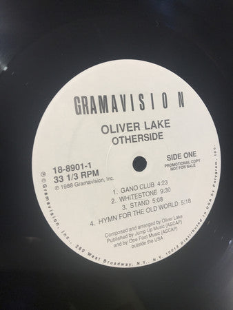 Oliver Lake : Otherside (LP, Album, Promo)