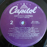 Ashford & Simpson : Street Opera (LP, Album, Win)