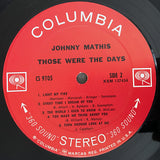 Johnny Mathis : Those Were The Days (LP, Album, Ter)