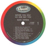 Buck Owens And His Buckaroos : Before You Go / No One But You (LP, Album, Mono)