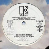 Columbus Circle : If You Read My Mind (12", Mono, Promo)