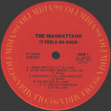 Manhattans : It Feels So Good (LP, Album, San)