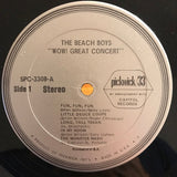 The Beach Boys : Wow! Great Concert! (LP, Album, RE)