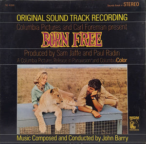 John Barry : Born Free (Original Sound Track Recording) (LP, Album)