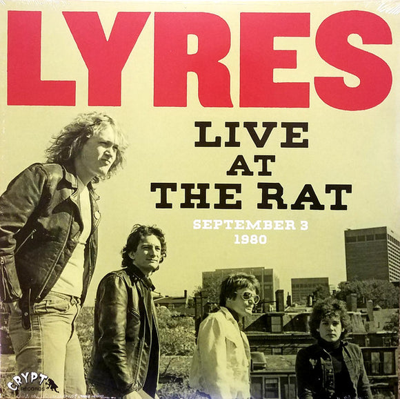 Lyres : Live At The Rat (September 3 1980) (LP, Gat)