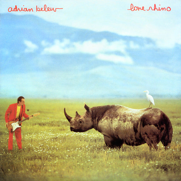Adrian Belew : Lone Rhino (LP, Album, Spe)