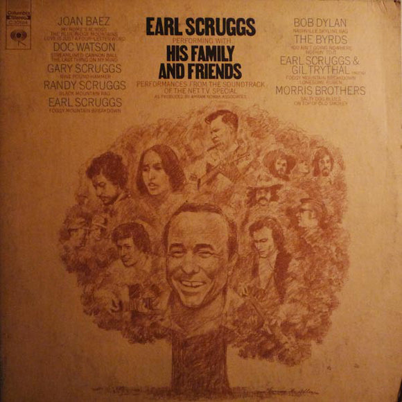 Various : Earl Scruggs Performing With His Family And Friends (LP, Album)