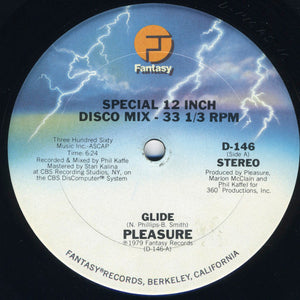 Pleasure (4) : Glide / The Real Thing (12")