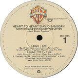 David Sanborn : Heart To Heart (LP, Album)