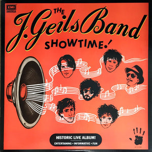 The J. Geils Band : Showtime! (LP, Album, Club)