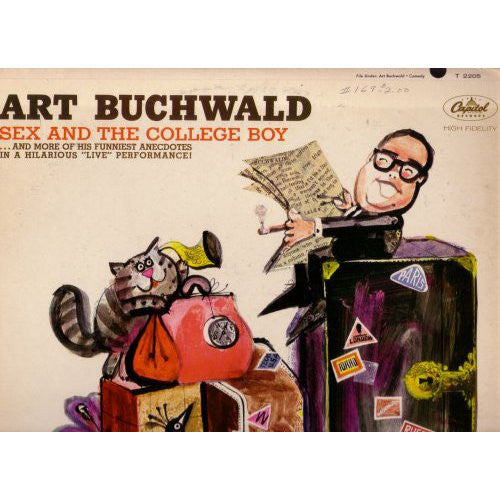 Art Buchwald : Sex And The College Boy (LP)