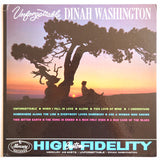 Dinah Washington : Unforgettable (LP, Album, Mono)