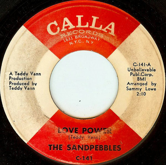 The Sandpebbles : Love Power (7