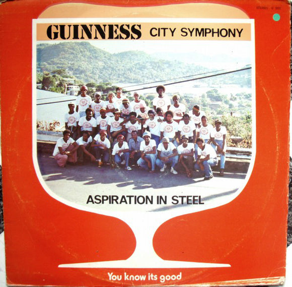 The Guinness City Symphony Steel Orchestra : Aspirations In Steel (LP, Album)