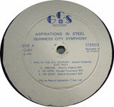 The Guinness City Symphony Steel Orchestra : Aspirations In Steel (LP, Album)