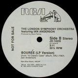 The London Symphony Orchestra Featuring Ian Anderson : Bourée (12", Promo)