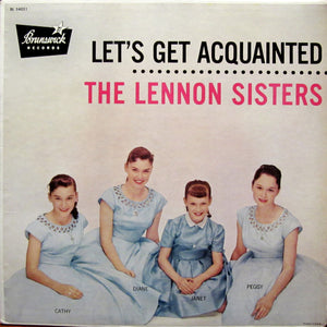 The Lennon Sisters : Let's Get Acquainted (LP, Album, Mono)