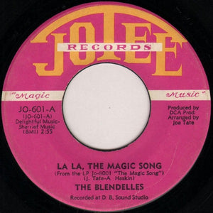 The Blendels : La La, The Magic Song / In The Summer (7")