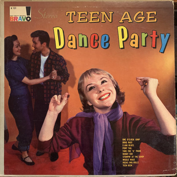 Bobby Krane And His Orchestra : Teen Age Dance Party (LP, Album)