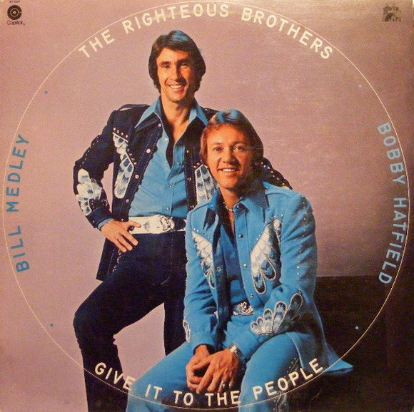 The Righteous Brothers : Give It To The People (LP, Album, Los)