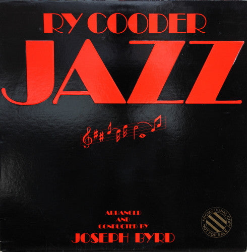 Ry Cooder : Jazz (LP, Album)