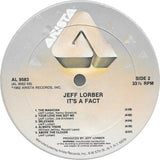 Jeff Lorber : It's A Fact (LP, Album)