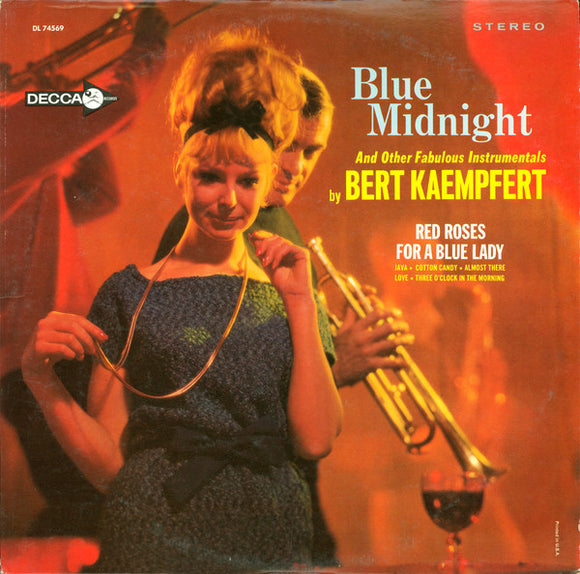 Bert Kaempfert & His Orchestra : Blue Midnight And Other Fabulous Instrumentals (LP, Album)