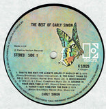 Carly Simon : The Best Of Carly Simon (LP, Comp)