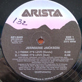 Jermaine Jackson : I Think It's Love (12")