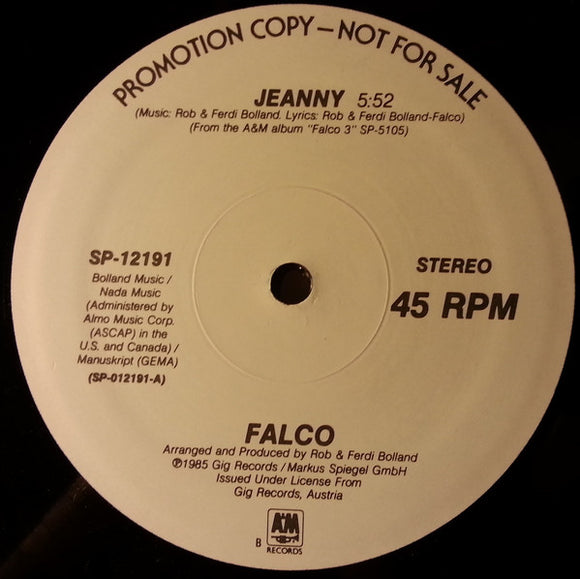 Falco : Jeanny (12